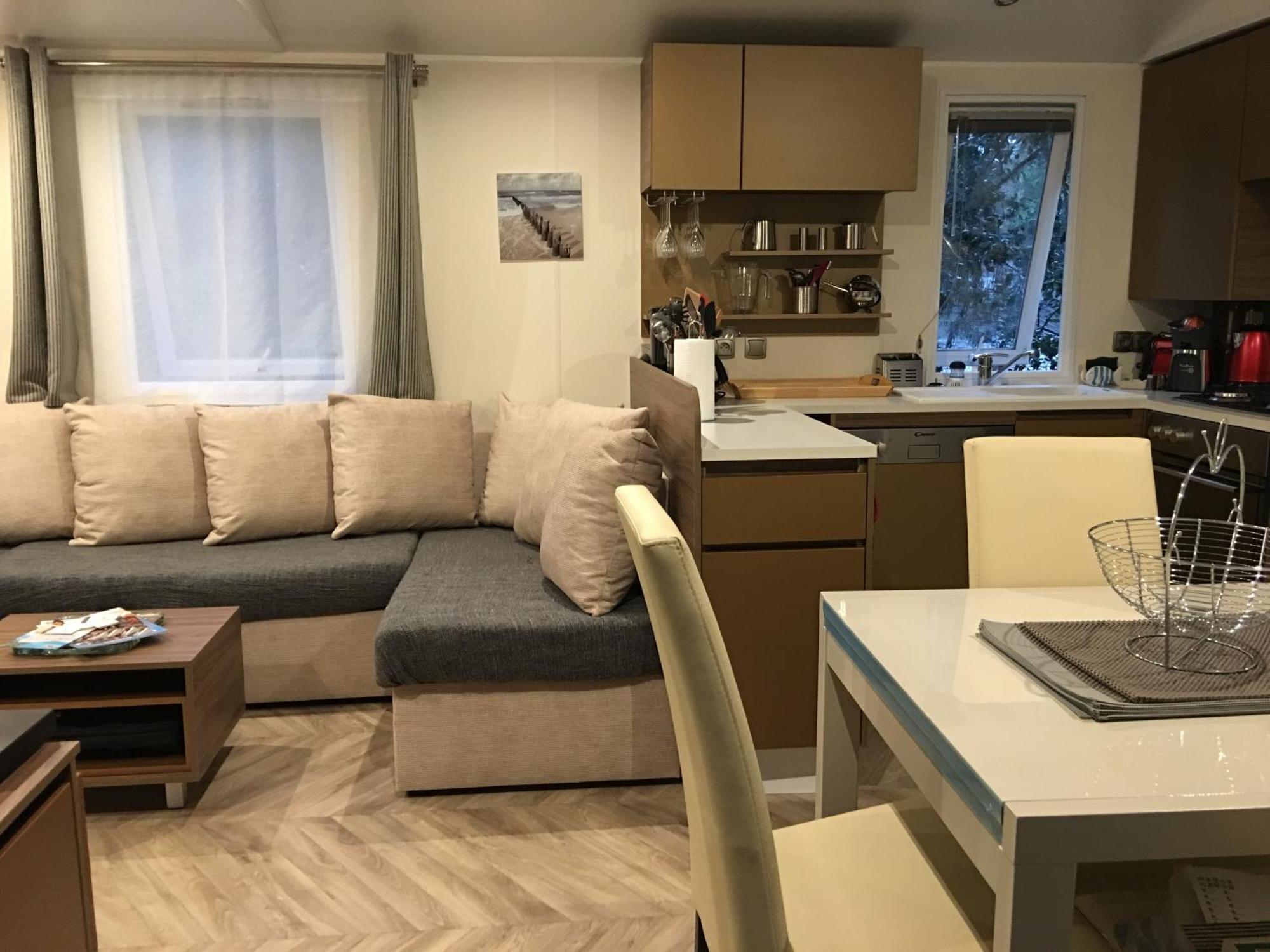 Mobilhome Familial 6 A 7 P 3 Chambres 42 M2 Saint Brevin Les Pierres Couchees Exterior foto